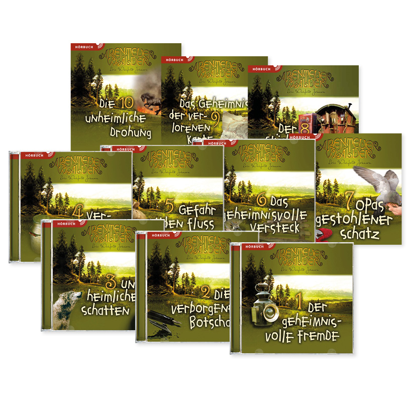 10er-Pack: Abenteuerwälder (MP3-Hörbuch)